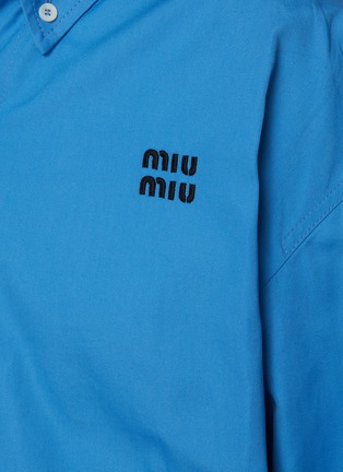  - MIU MIU - 纽扣衬衫纯棉外套