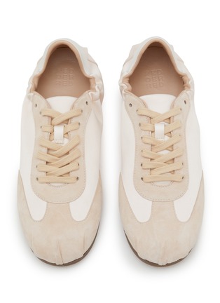 细节 - 点击放大 - PEDDER RED - Patty Satin Suede Women's Sneakers
