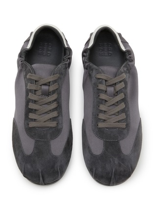 细节 - 点击放大 - PEDDER RED - Patty Satin Suede Women's Sneakers