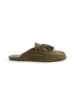 PEDDER RED | KELLY 绒面皮莫辛卡拖鞋