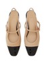 细节 - 点击放大 - PEDDER RED - Britt 35 Suede Slingback Pumps