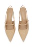 细节 - 点击放大 - PEDDER RED - Lilly 50 Patent Leather Slingback Pumps
