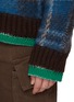  - SACAI - 格纹针织开衫