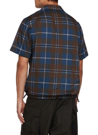 背面 - 点击放大 - SACAI - Elasticated Hem Plaid Shirt