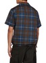背面 - 点击放大 - SACAI - Elasticated Hem Plaid Shirt