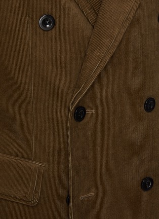 细节 - 点击放大 - SACAI - Double Breasted Corduroy Blazer