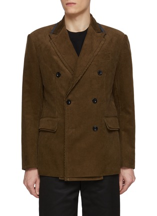 首图 - 点击放大 - SACAI - Double Breasted Corduroy Blazer