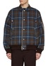 首图 - 点击放大 - SACAI - Plaid Flannel Bomber Jacket