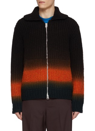 首图 - 点击放大 - SACAI - Gradient Dyed Wool Cardigan