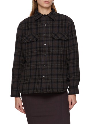 首图 - 点击放大 - MAISON MARGIELA - Reversible Quilted Chequered Wool Shirt Jacket