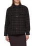 首图 - 点击放大 - MAISON MARGIELA - Reversible Quilted Chequered Wool Shirt Jacket