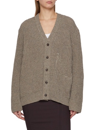 首图 - 点击放大 - MAISON MARGIELA - Chunky Ribbed Knit Cardigan