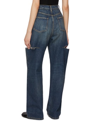 背面 - 点击放大 - MAISON MARGIELA - Side Slit Dark Wash Jeans