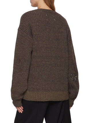 背面 - 点击放大 - MAISON MARGIELA - Chunky Ribbed Knit Sweater