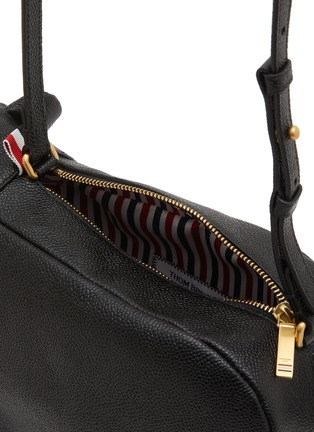 细节 - 点击放大 - THOM BROWNE - Bear Baguette Pebble Grain Leather  Bag