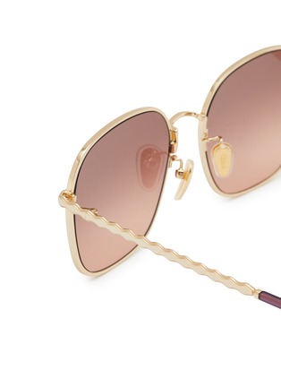 细节 - 点击放大 - CHLOÉ - Metal Square Sunglasses