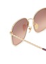 细节 - 点击放大 - CHLOÉ - Metal Square Sunglasses