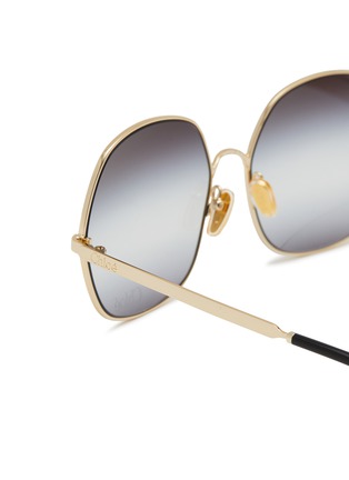 细节 - 点击放大 - CHLOÉ - Aly Metal Square Sunglasses