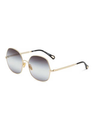 首图 - 点击放大 - CHLOÉ - Aly Metal Square Sunglasses