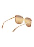 模特儿示范图 - 点击放大 - CHLOÉ - Aly Metal Acetate Square Sunglasses