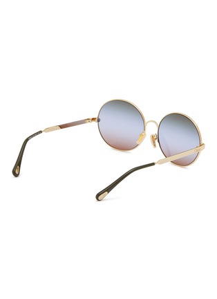 模特儿示范图 - 点击放大 - CHLOÉ - Metal Round Sunglasses