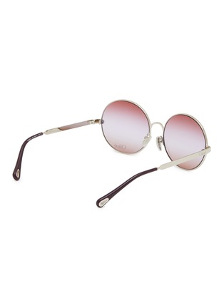 模特儿示范图 - 点击放大 - CHLOÉ - Metal Round Sunglasses