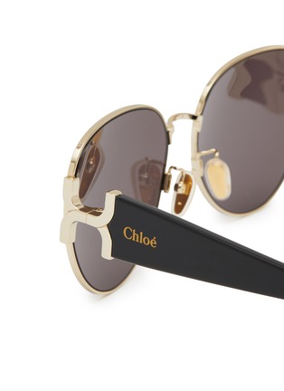 细节 - 点击放大 - CHLOÉ - Metal Aviator Sunglasses