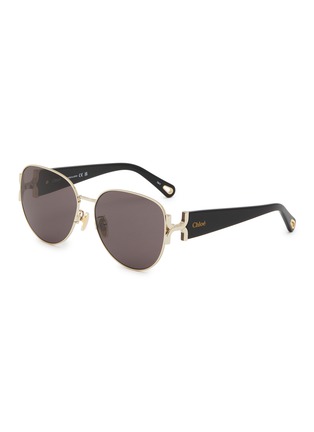 首图 - 点击放大 - CHLOÉ - Metal Aviator Sunglasses