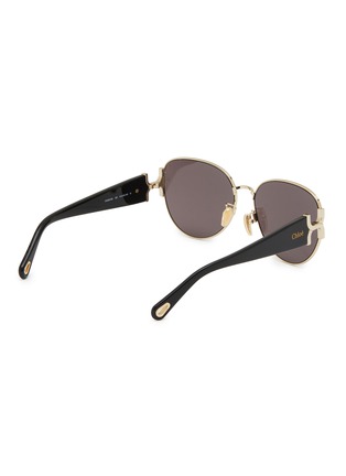 模特儿示范图 - 点击放大 - CHLOÉ - Metal Aviator Sunglasses