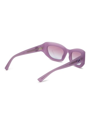 模特儿示范图 - 点击放大 - GUCCI - Acetate Cat Eye Sunglasses