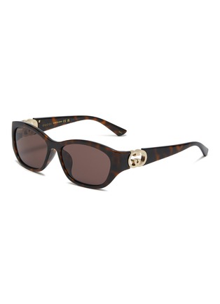 首图 - 点击放大 - GUCCI - 方框玳瑁注塑太阳眼镜