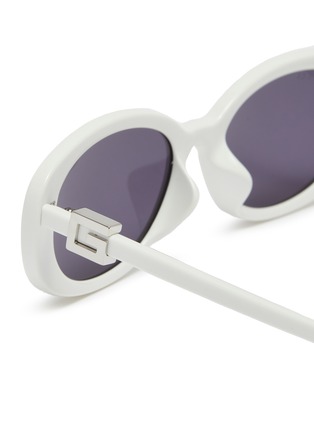 细节 - 点击放大 - GUCCI - Injected Oval Sunglasses
