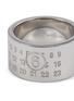 细节 - 点击放大 - MM6 MAISON MARGIELA - Embossed Logo Brass Ring