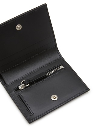 细节 - 点击放大 - MM6 MAISON MARGIELA - Numeric Logo Embossed Leather Wallet