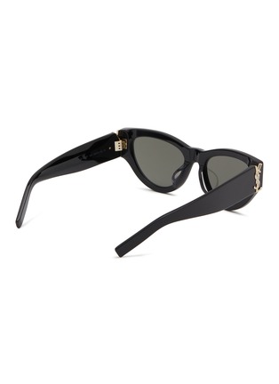 模特儿示范图 - 点击放大 - SAINT LAURENT - Acetate Cat Eye Sunglasses