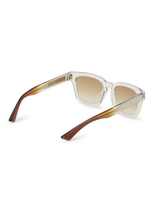 模特儿示范图 - 点击放大 - SAINT LAURENT - 渐变色方框太阳眼镜