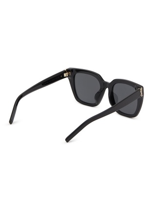 模特儿示范图 - 点击放大 - SAINT LAURENT - Acetate Square Sunglasses