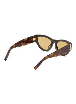 模特儿示范图 - 点击放大 - SAINT LAURENT - Acetate Cat Eye Sunglasses
