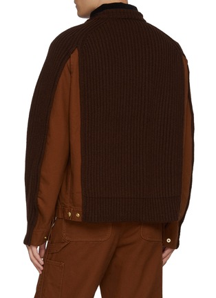 背面 - 点击放大 - SACAI - x Carhartt Hybrid Knit Blouson Jacket
