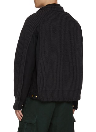 背面 - 点击放大 - SACAI - x Carhartt Hybrid Knit Blouson Jacket