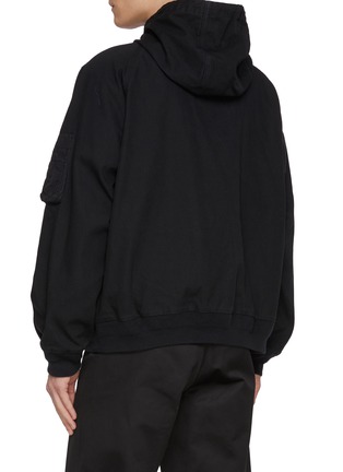 背面 - 点击放大 - SACAI - x Carhartt WIP Layered Cotton Hoodie