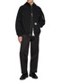 模特儿示范图 - 点击放大 - SACAI - x Carhartt WIP Layered Cotton Hoodie