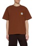 首图 - 点击放大 - SACAI - x Carhartt WIP Side Split Patch Pocket Cotton T-Shirt