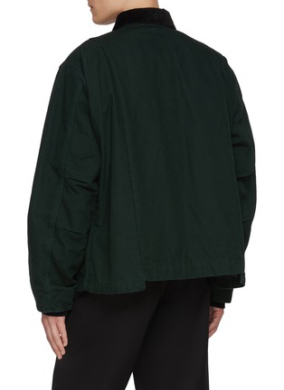 背面 - 点击放大 - SACAI - x Carhartt WIP Contrast Collar Frankenstein Cotton Jacket