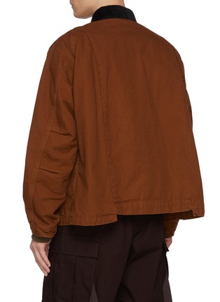 背面 - 点击放大 - SACAI - x Carhartt WIP Contrast Collar Frankenstein Cotton Jacket