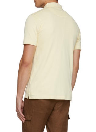 背面 - 点击放大 - SUNSPEL - Riviera Pocket Cotton Polo Shirt