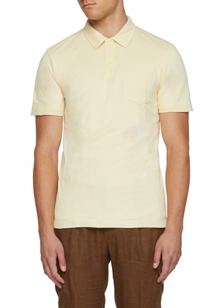 首图 - 点击放大 - SUNSPEL - Riviera Pocket Cotton Polo Shirt