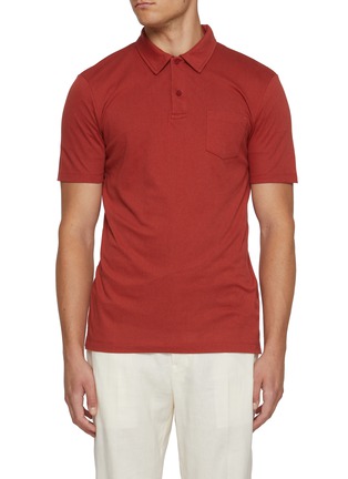 首图 - 点击放大 - SUNSPEL - Riviera Pocket Cotton Polo Shirt