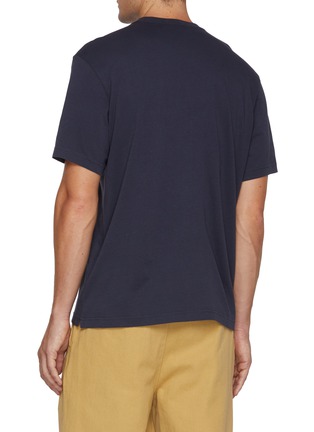 背面 - 点击放大 - FRESCOBOL CARIOCA - Embroidered Crewneck Cotton T-shirt