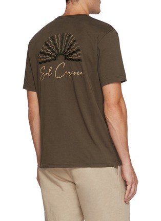 背面 - 点击放大 - FRESCOBOL CARIOCA - Dinis Embroidered Cotton T-shirt